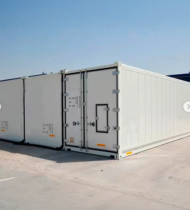 Fotografía referencial de contenedor refrigerado de proveedor CIMC; configuración sujeta a confirmación